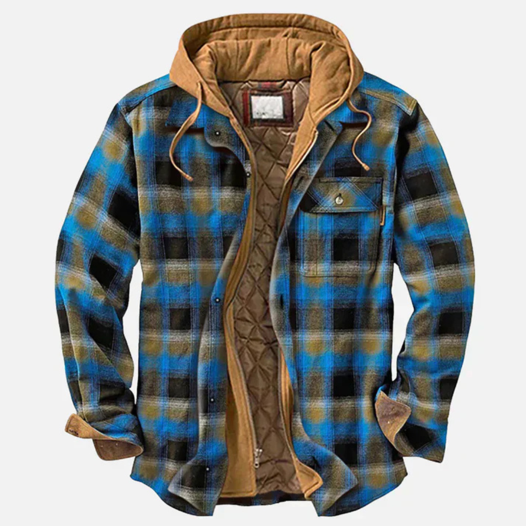 Mateo | Chaqueta patchwork a cuadros