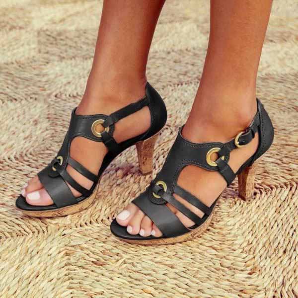 Sandalias con tacón