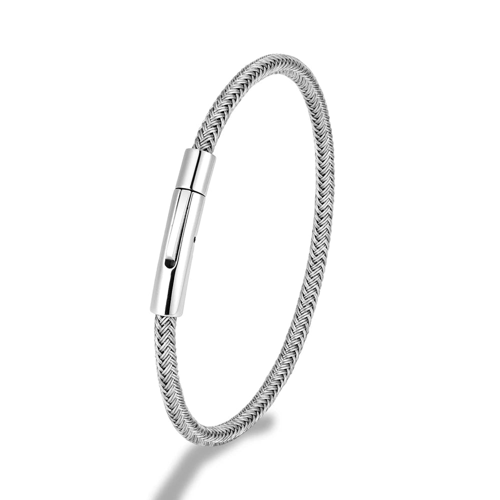 Pulsera de cable de acero inoxidable