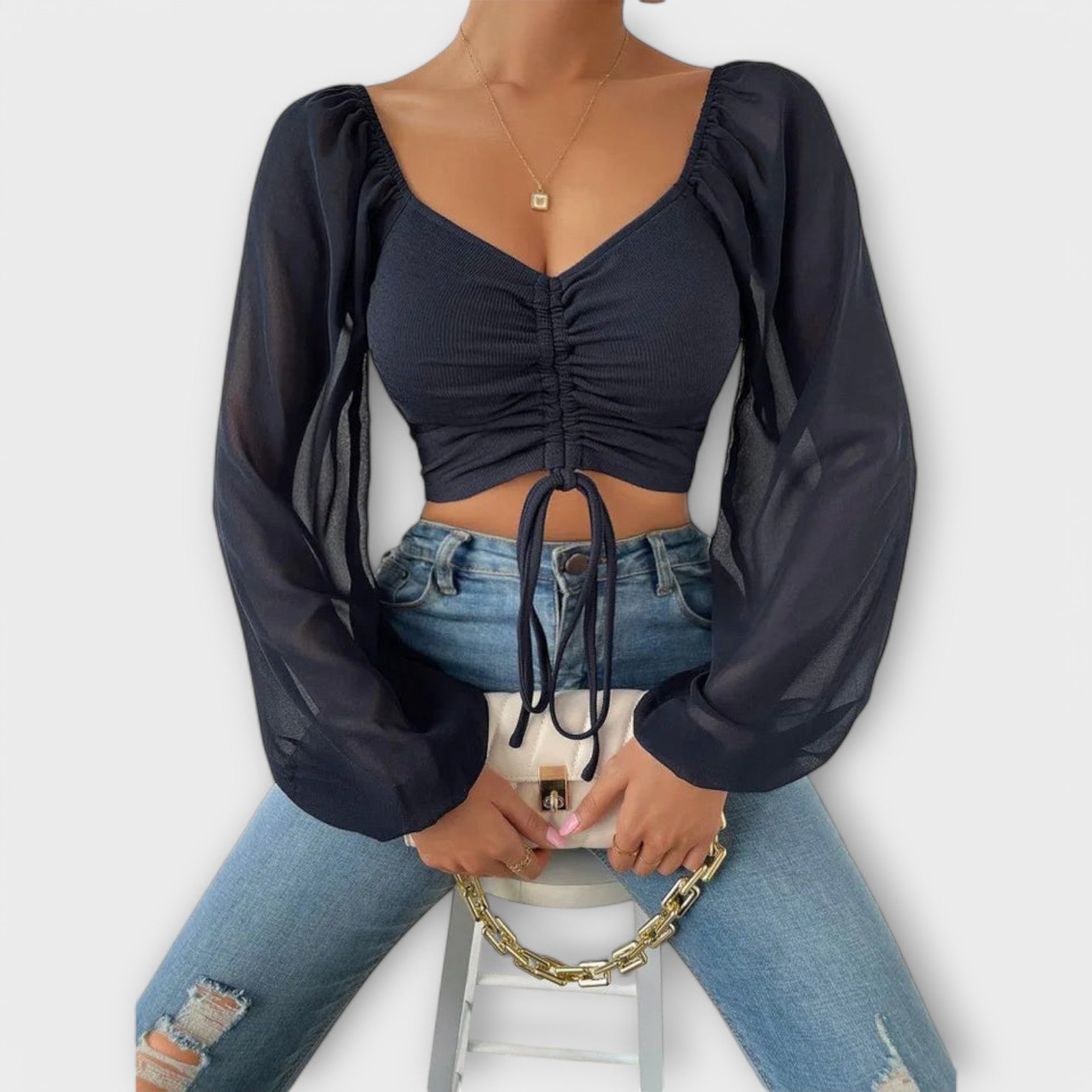 Blusa Versátil para la Noche