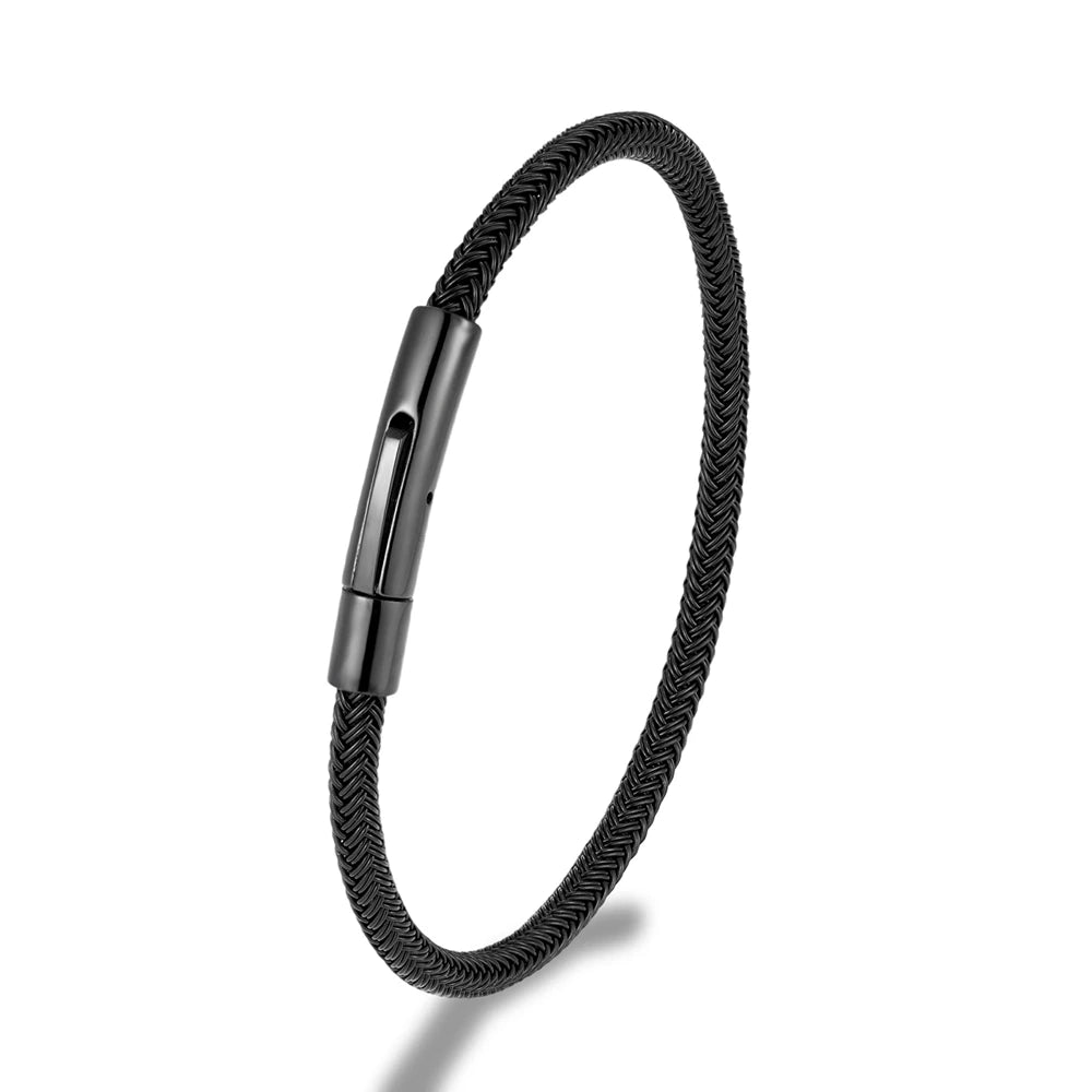 Pulsera de cable de acero inoxidable