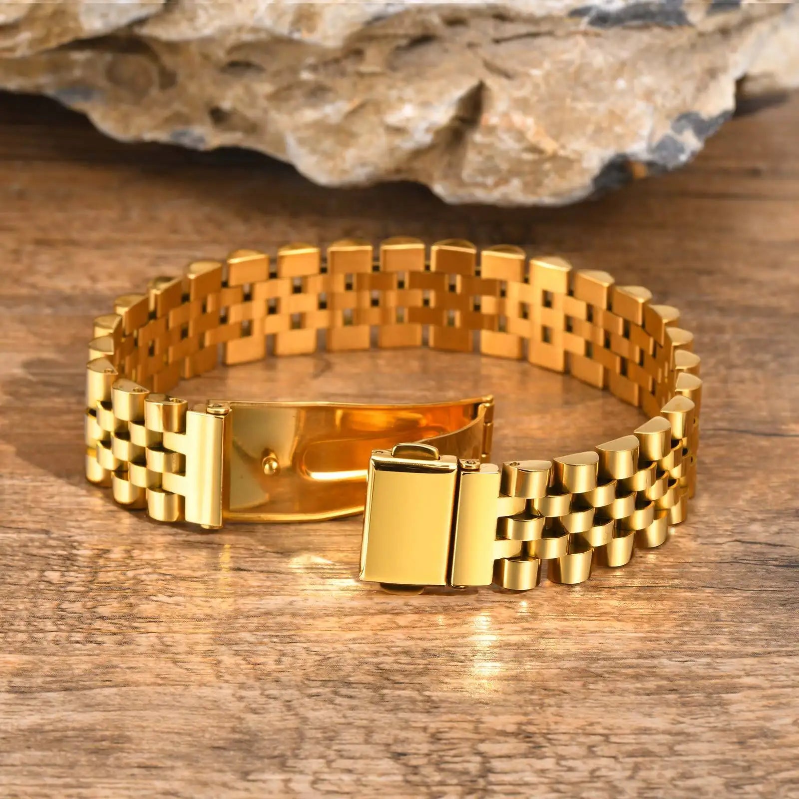 Pulsera President 15mm Acero Inoxidable