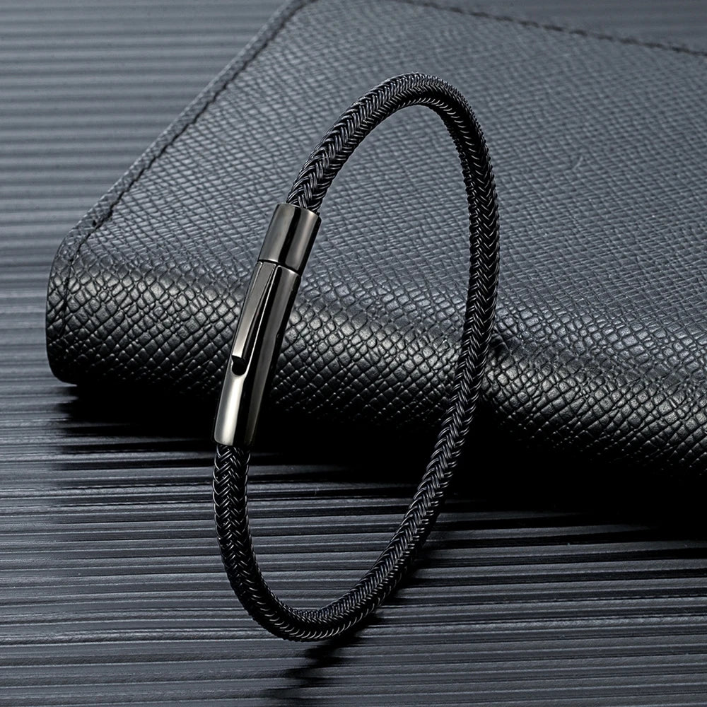 Pulsera de cable de acero inoxidable