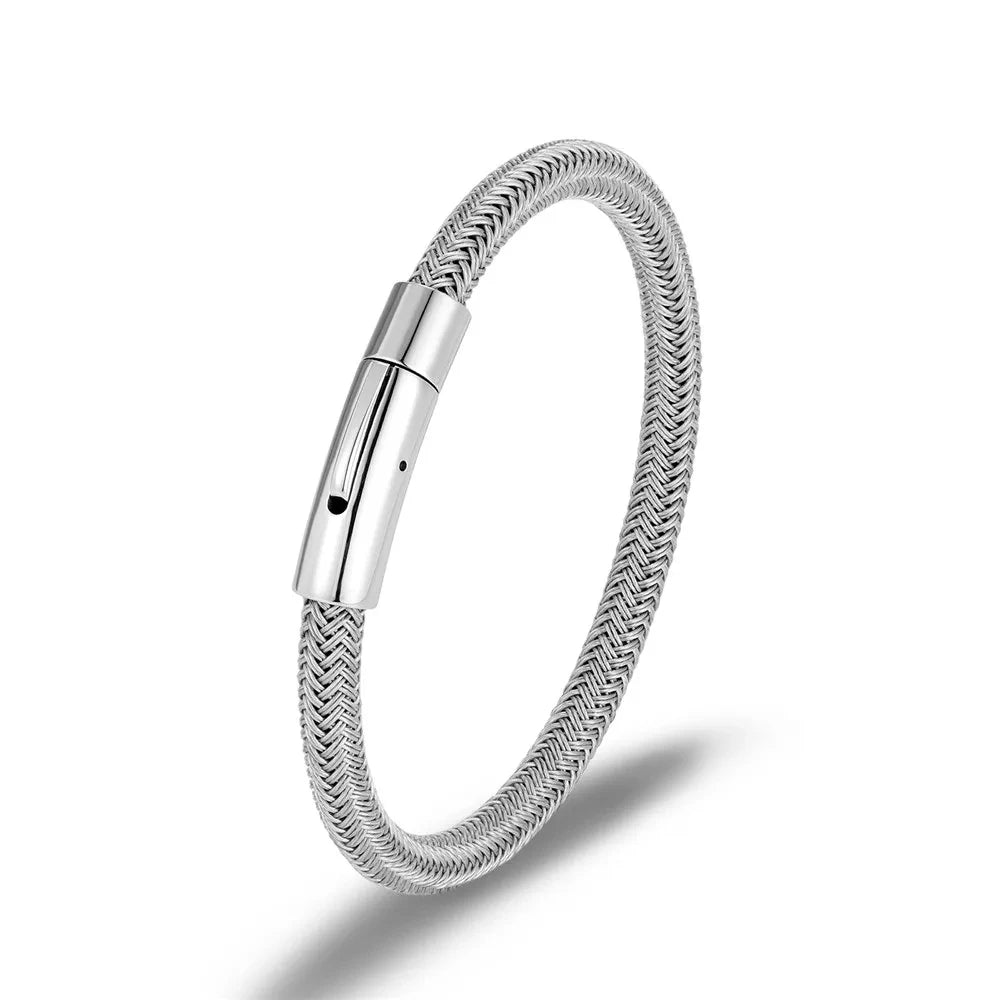 Pulsera de cable de acero inoxidable