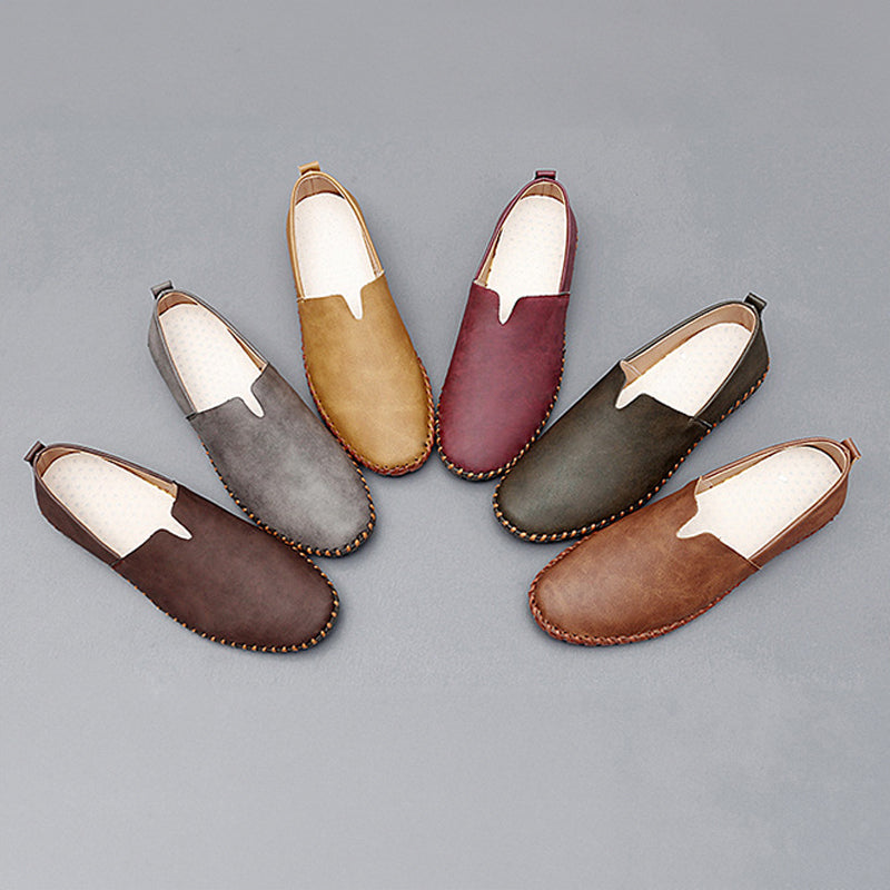 Mocasines de piel