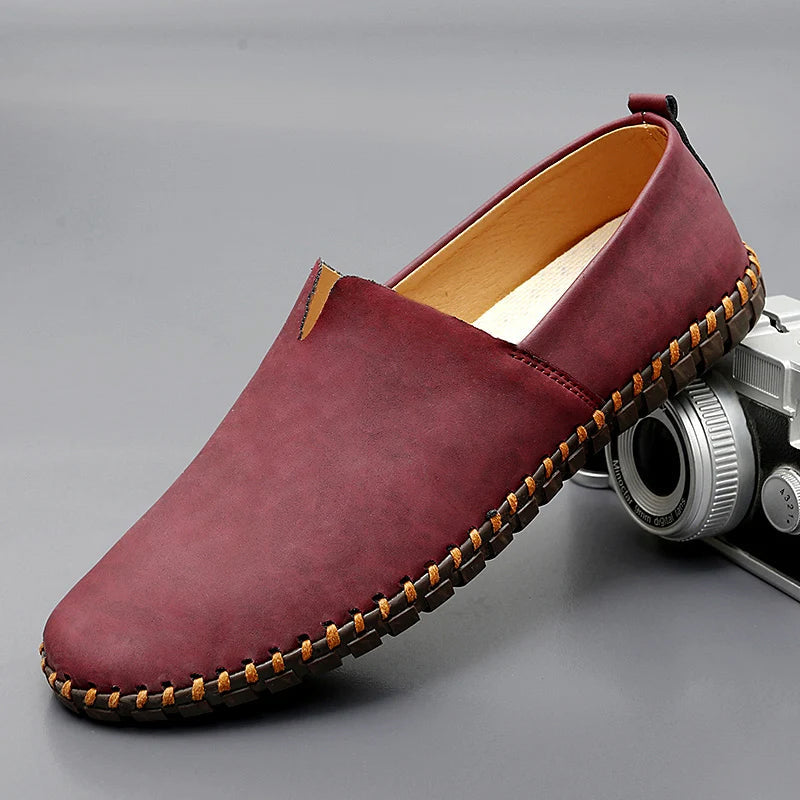 Mocasines de piel
