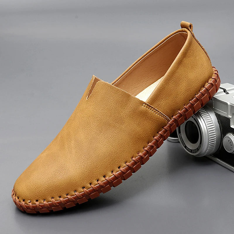 Mocasines de piel