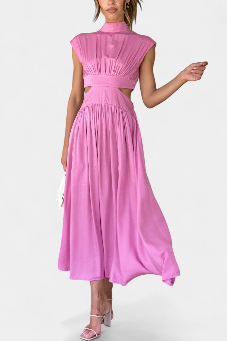 Conjunto de Vestido con Abertura Lateral