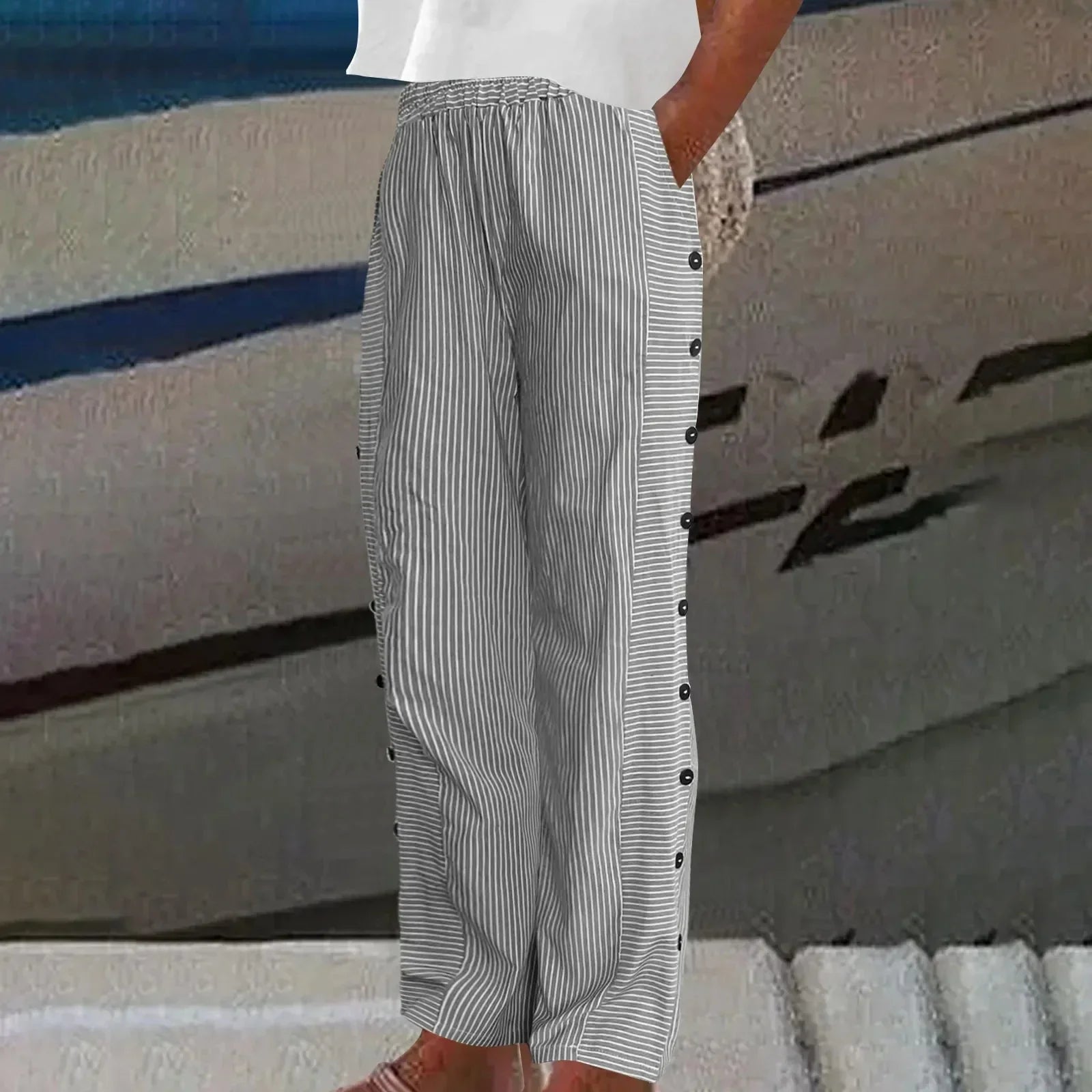 Valeria™ | Pantalón de Lino Cómodo
