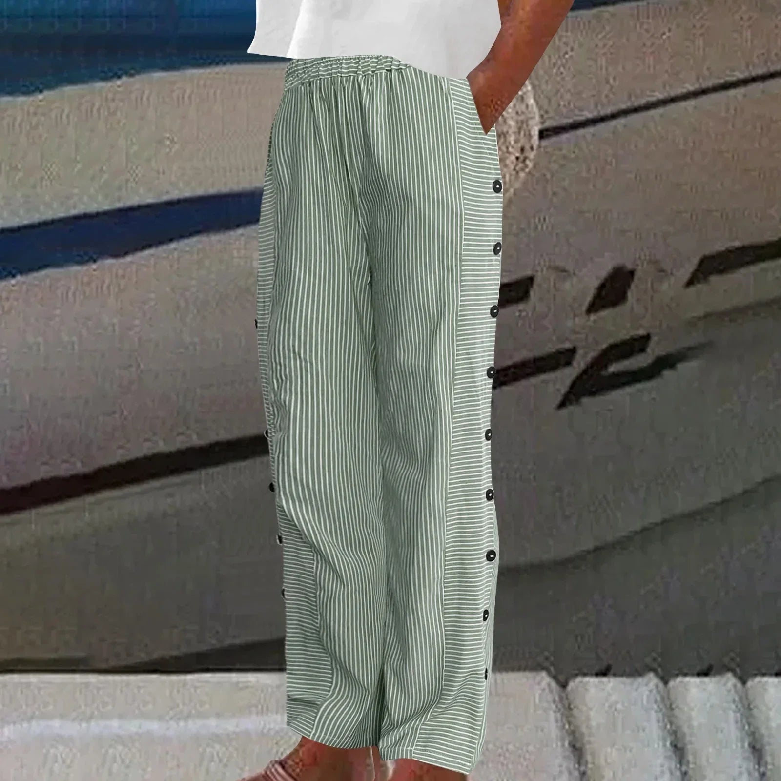 Valeria™ | Pantalón de Lino Cómodo