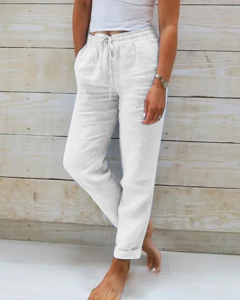 Luci | Pantalón Casual con Cordón - ¡Dos por uno!