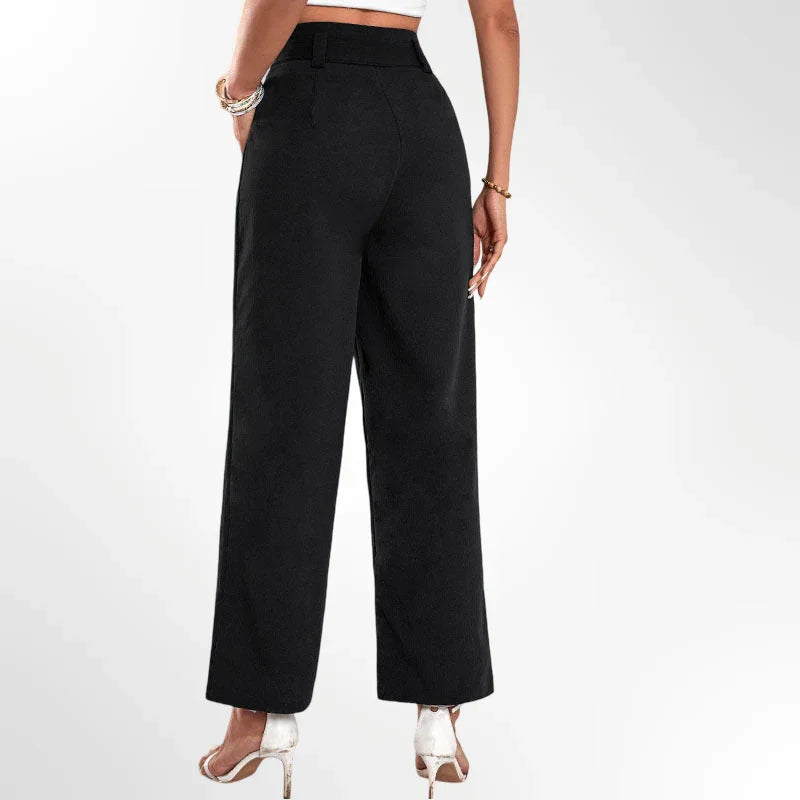 Isabella™ | Pantalones con lazo de cintura alta