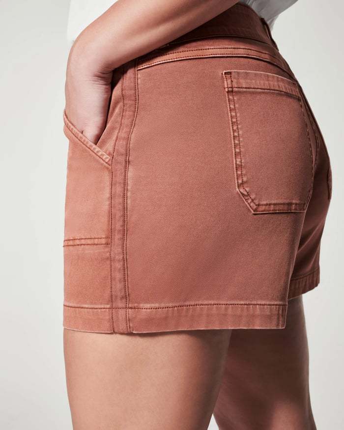 Camila | Shorts esenciales de sarga