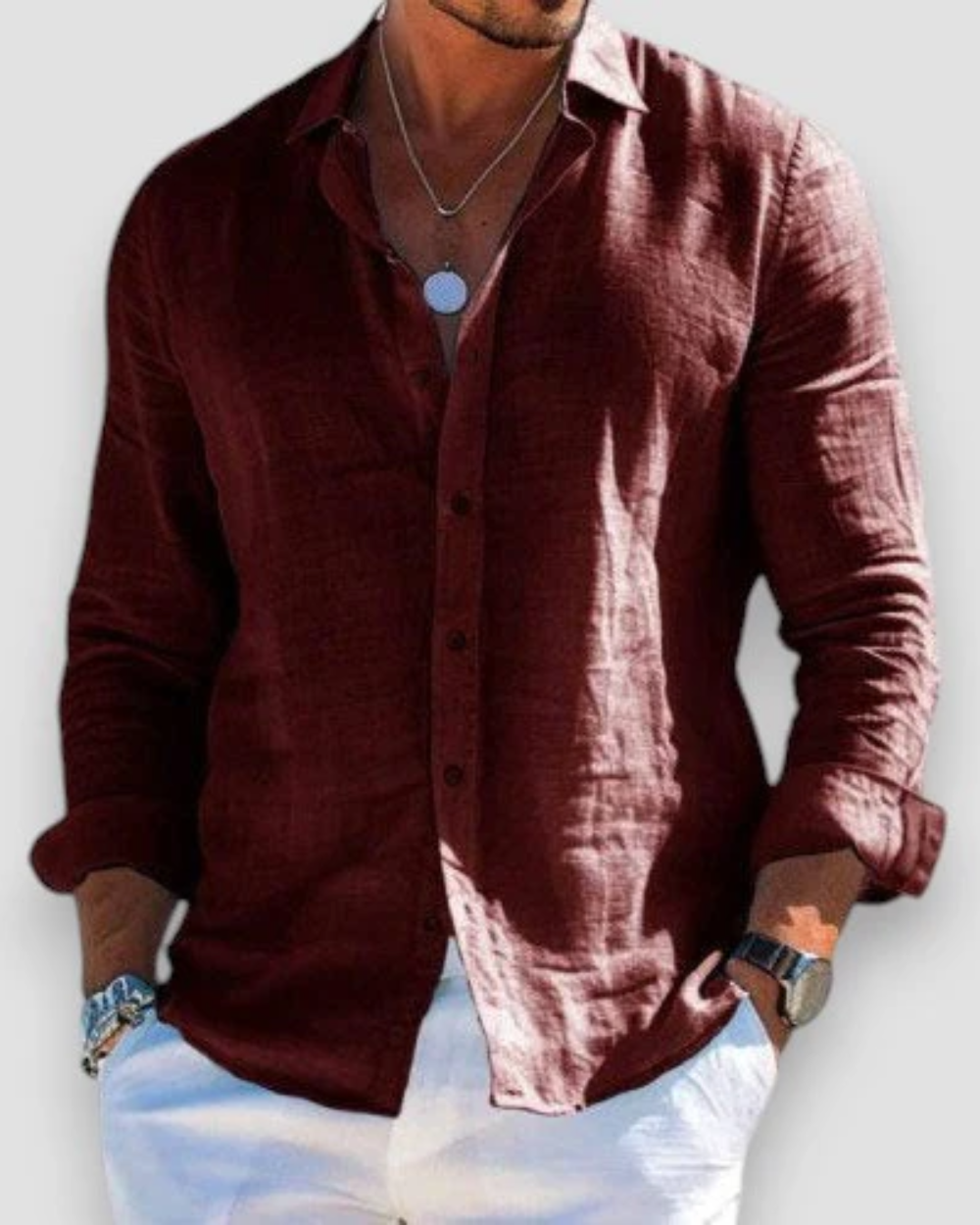 Camisa Casual de Verano
