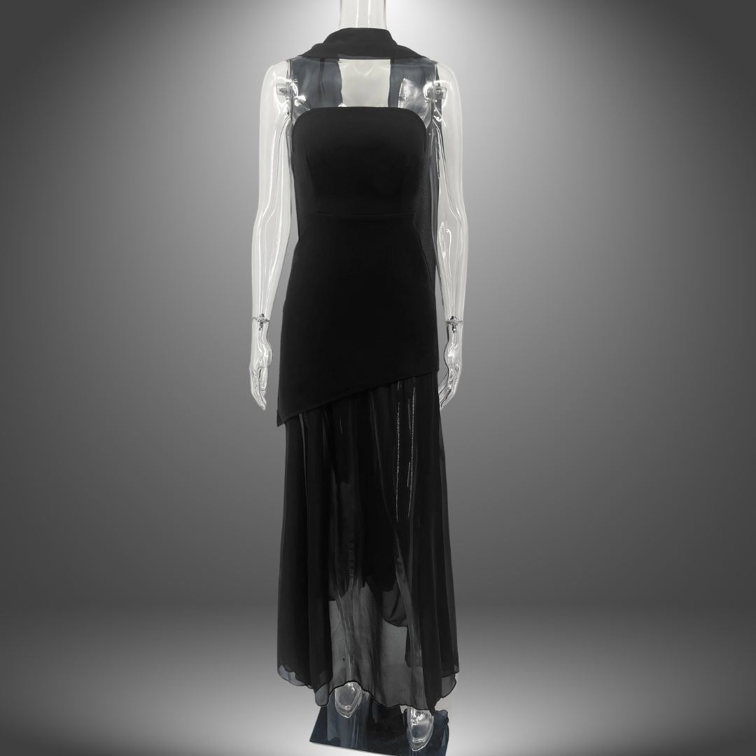 Elegante vestido de noche