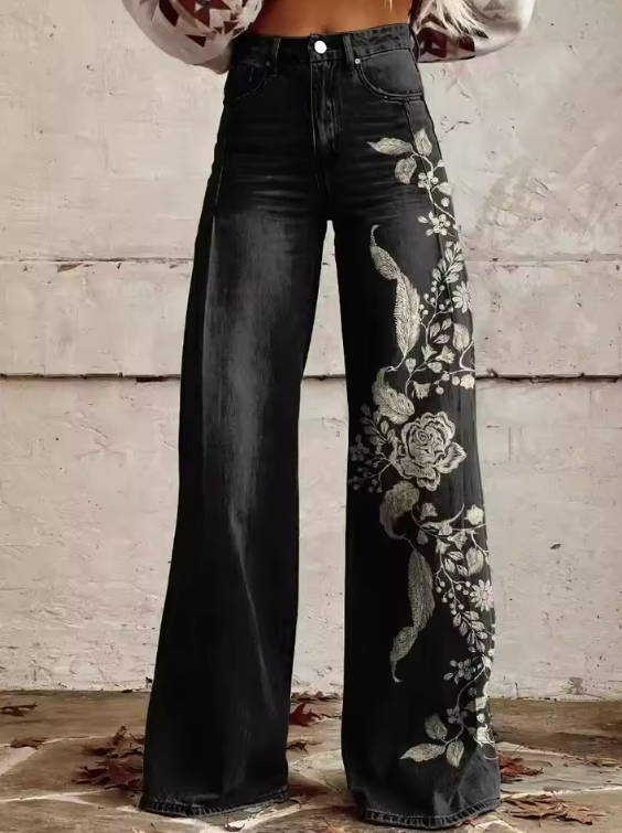 Pantalones Florales
