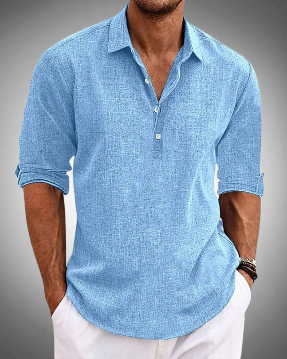 Saventi | Camisa Clásica de Algodón