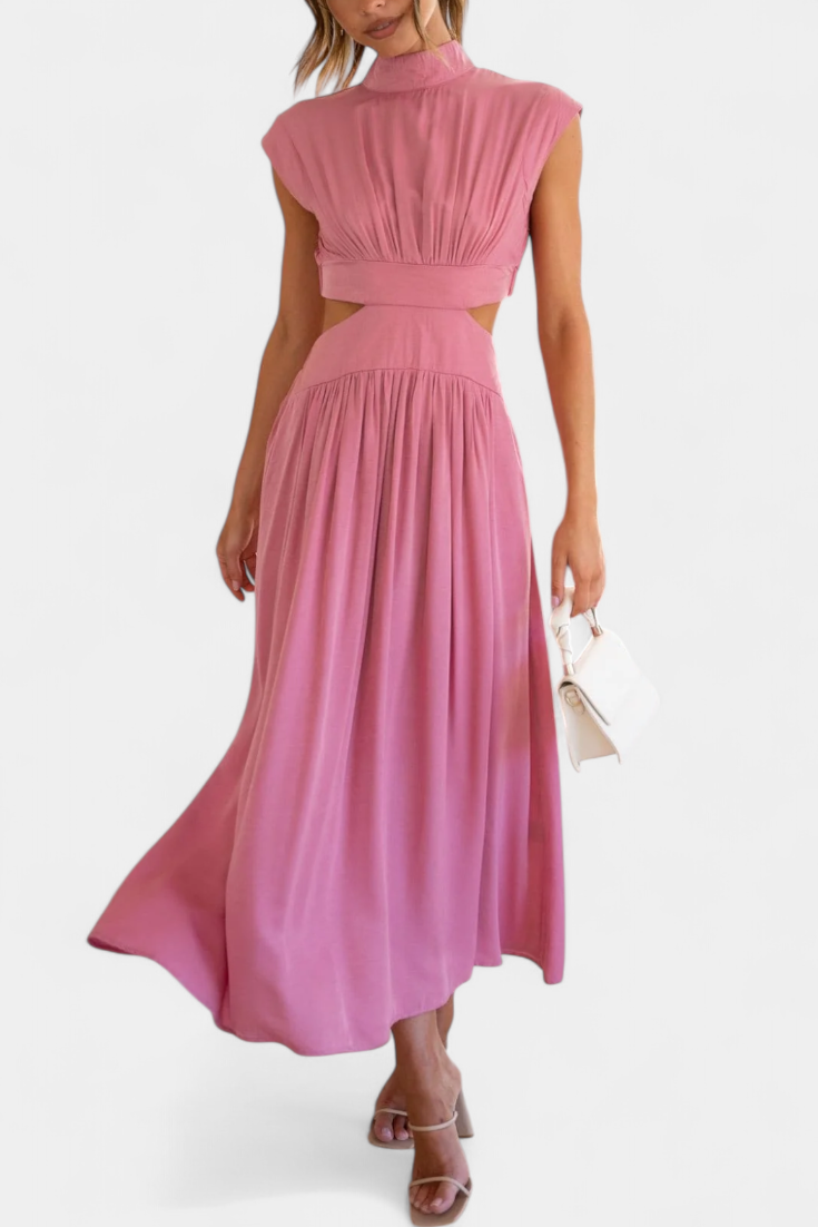 Conjunto de Vestido con Abertura Lateral
