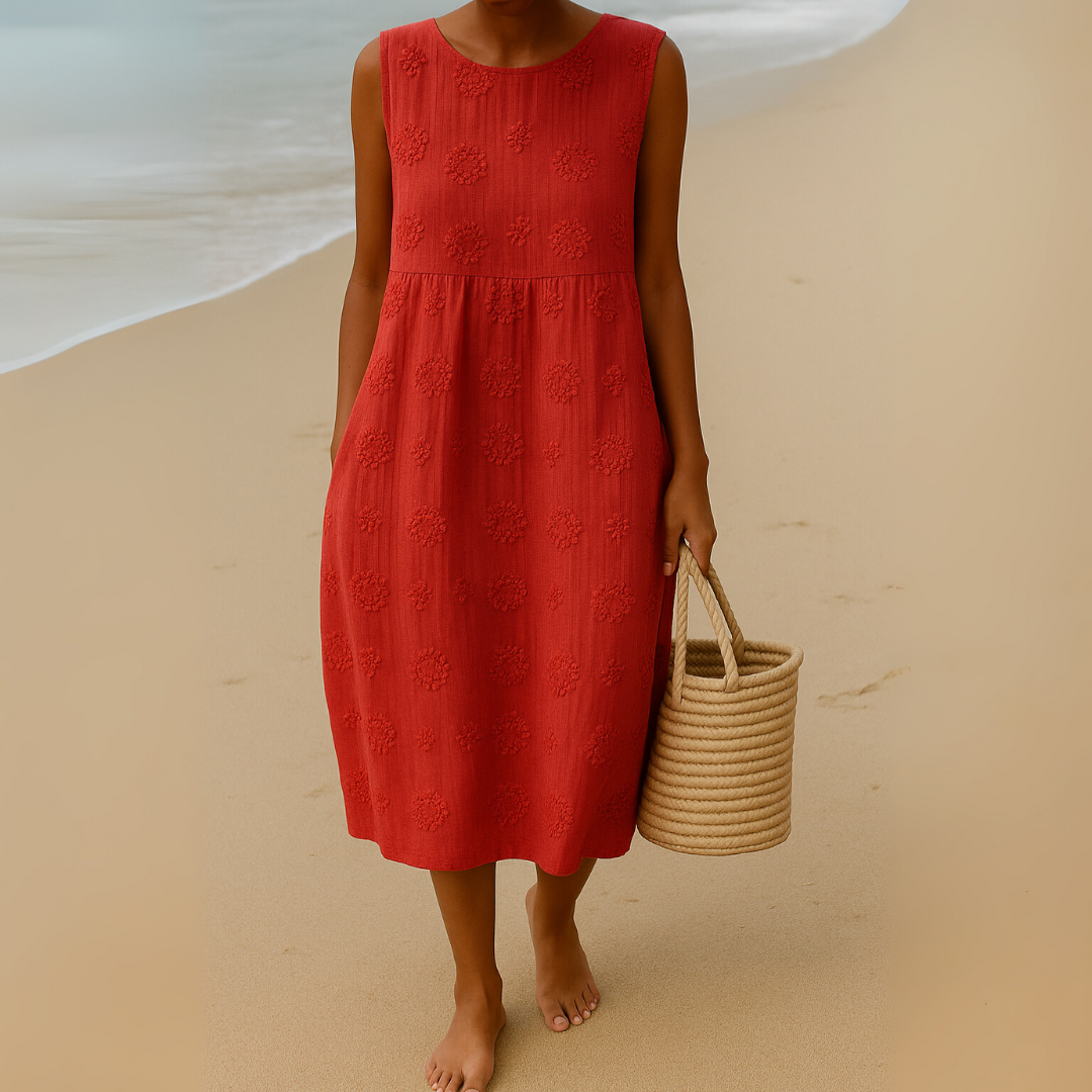 Lucia | Vestido Bordado para Elegancia Natural