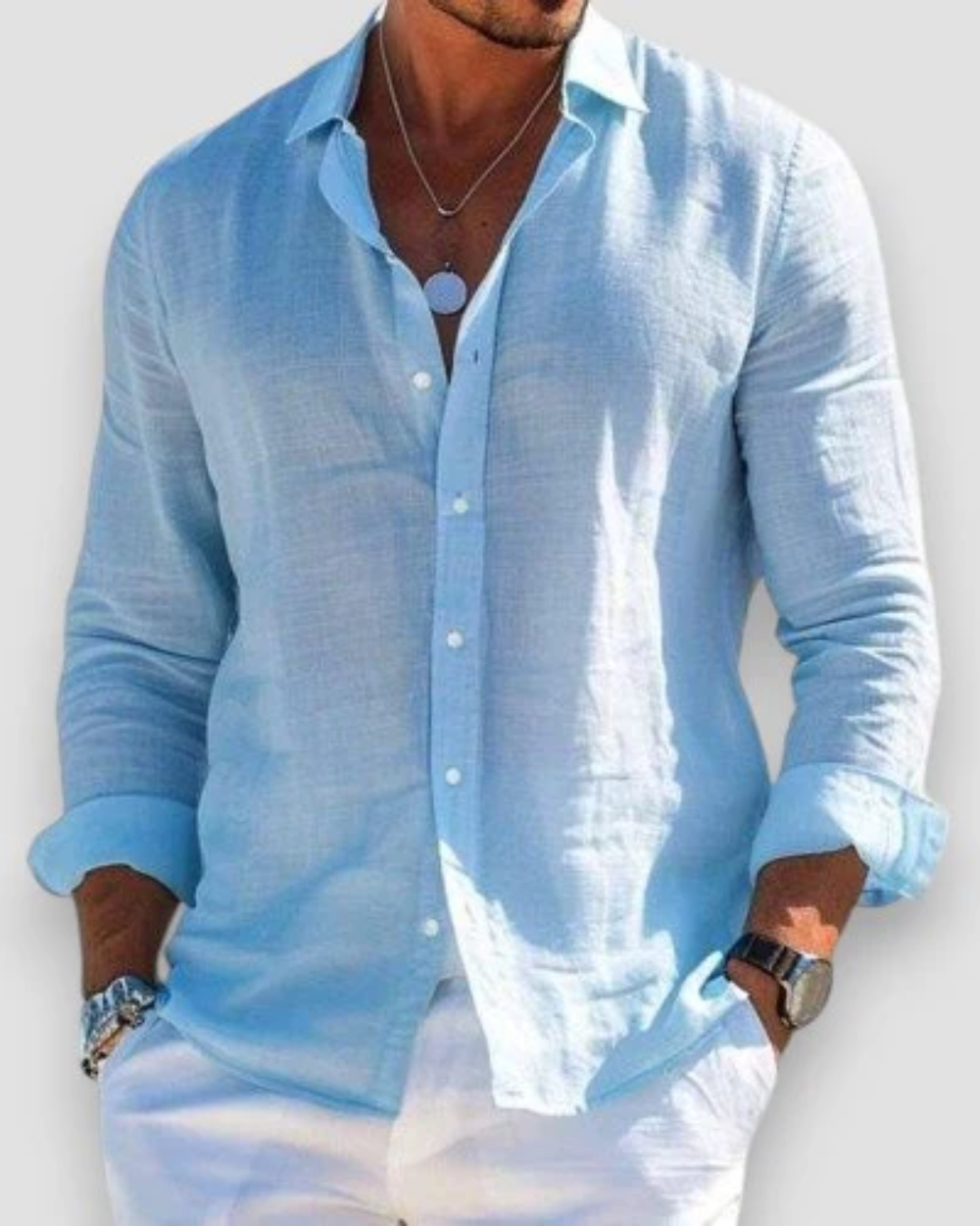 Camisa Casual de Verano