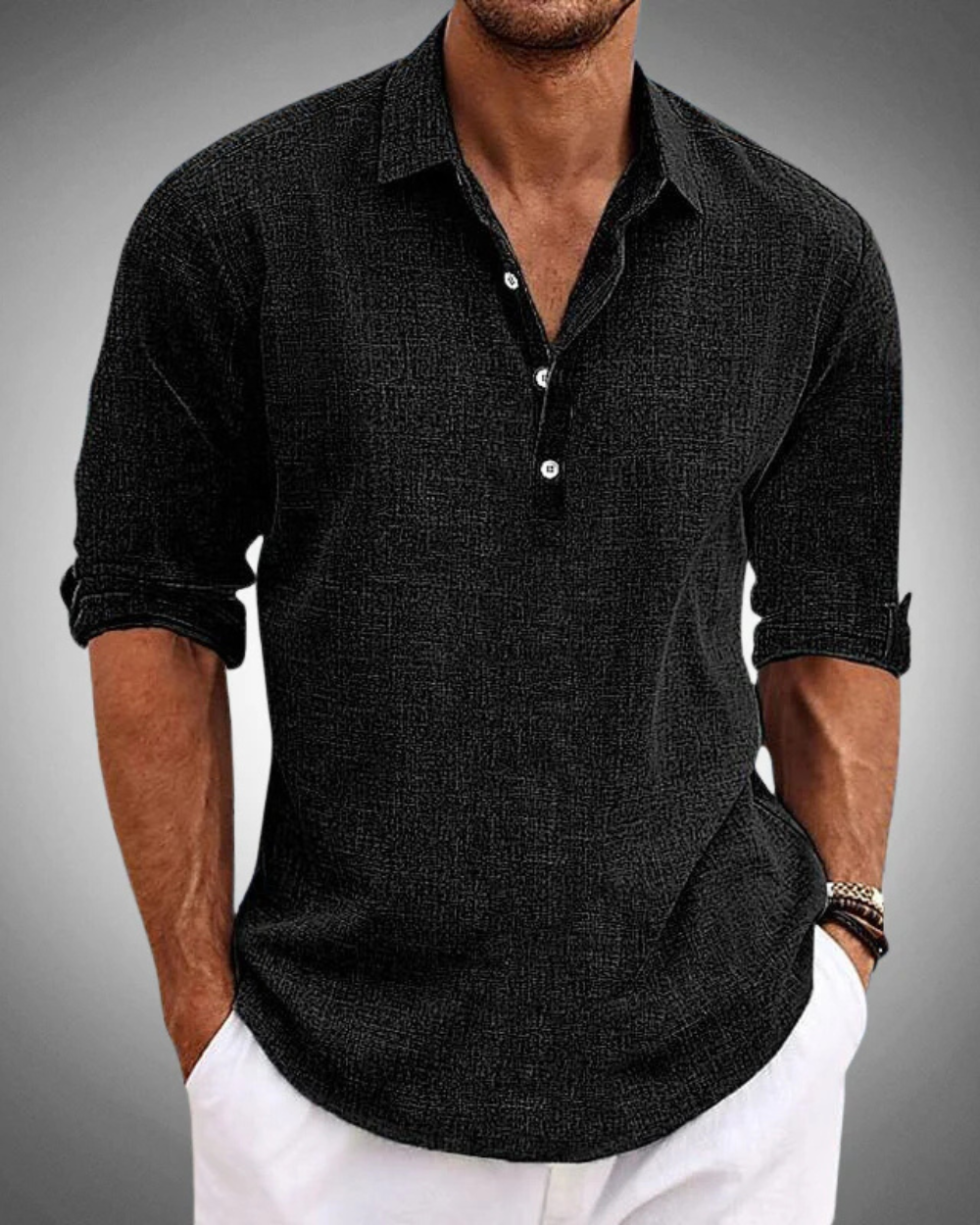 Saventi | Camisa Clásica de Algodón