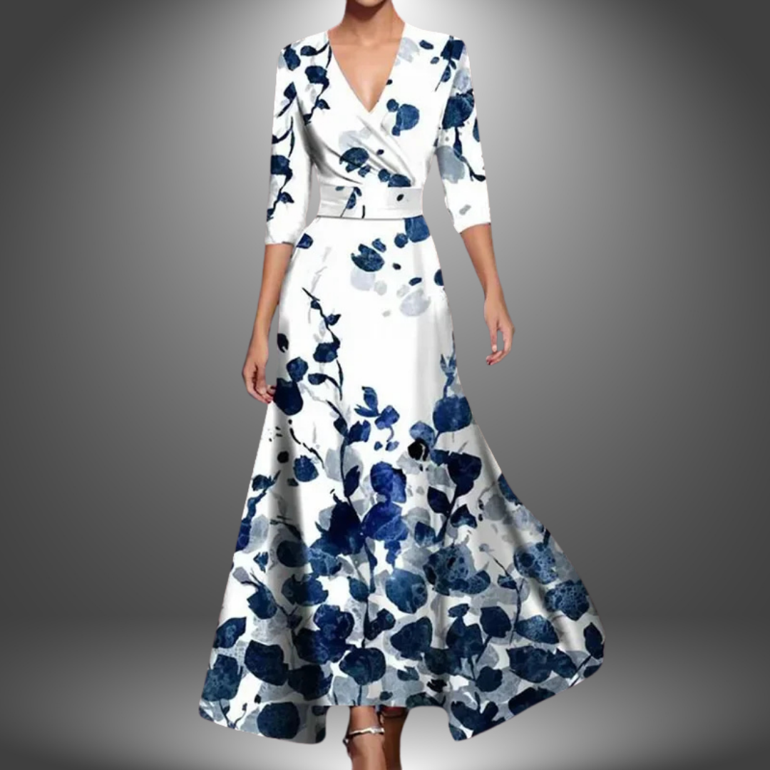 Vestido largo hecho a mano