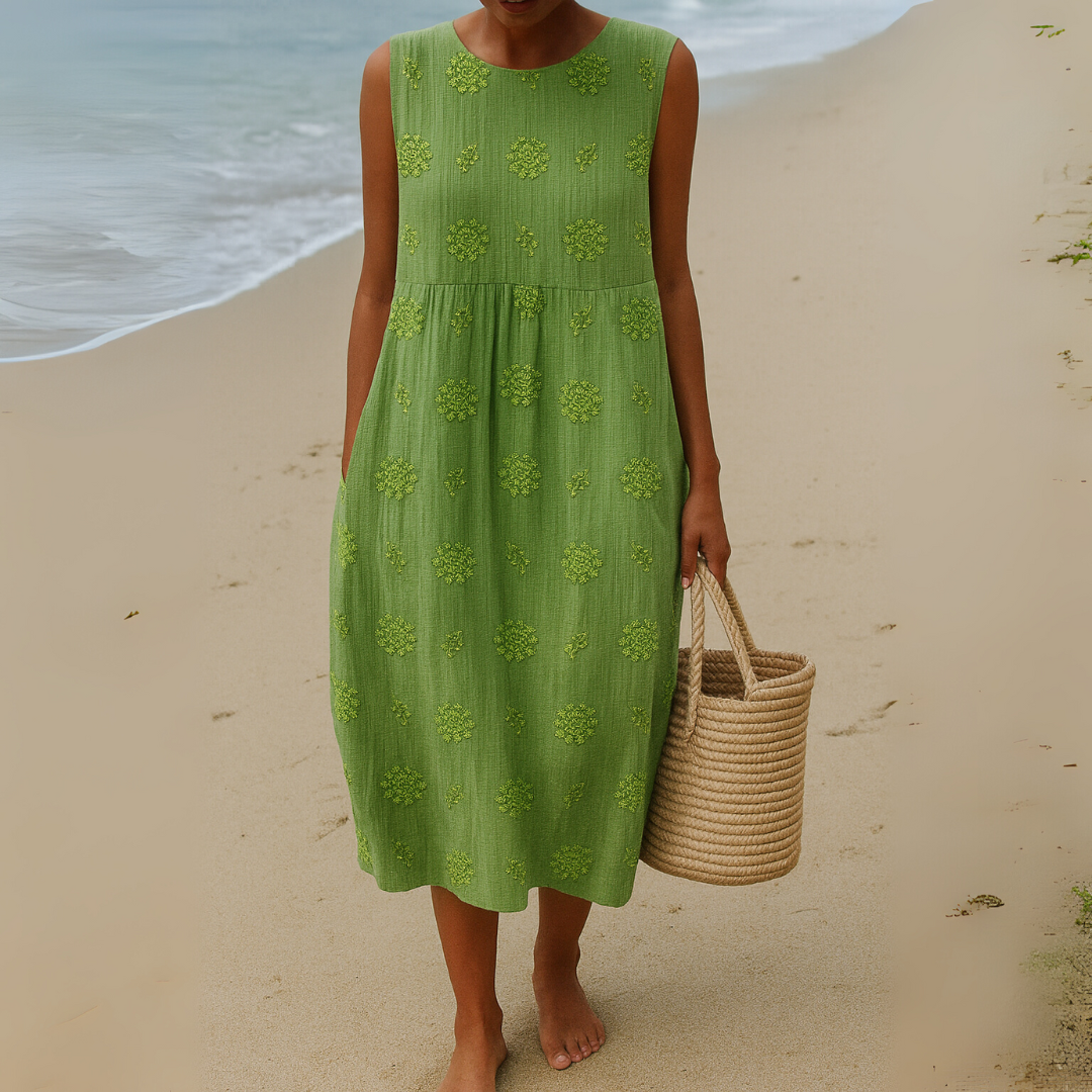 Lucia | Vestido Bordado para Elegancia Natural
