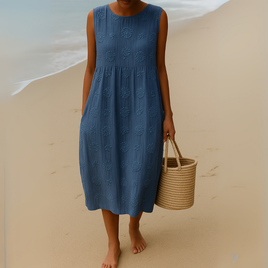 Lucia | Vestido Bordado para Elegancia Natural
