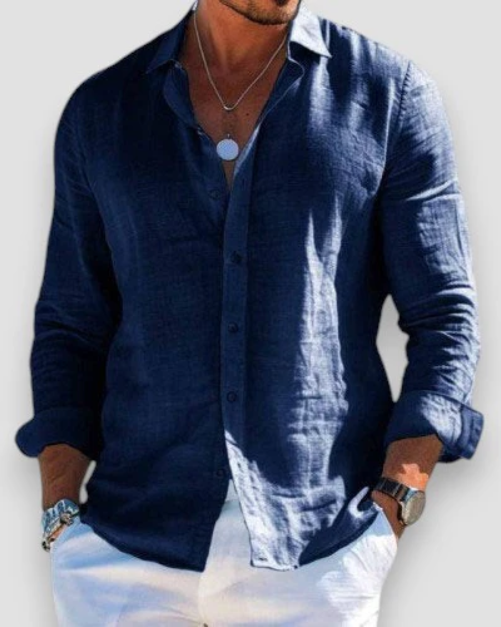 Camisa Casual de Verano