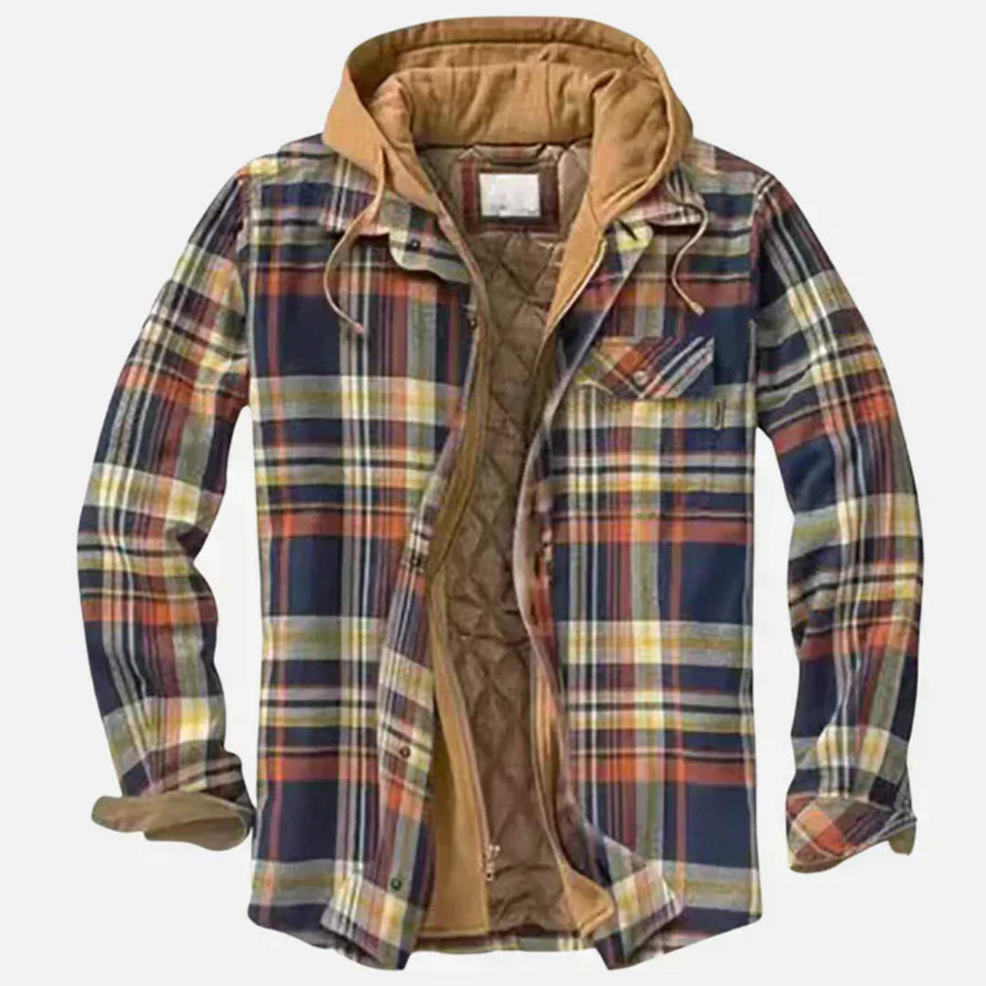 Mateo | Chaqueta patchwork a cuadros