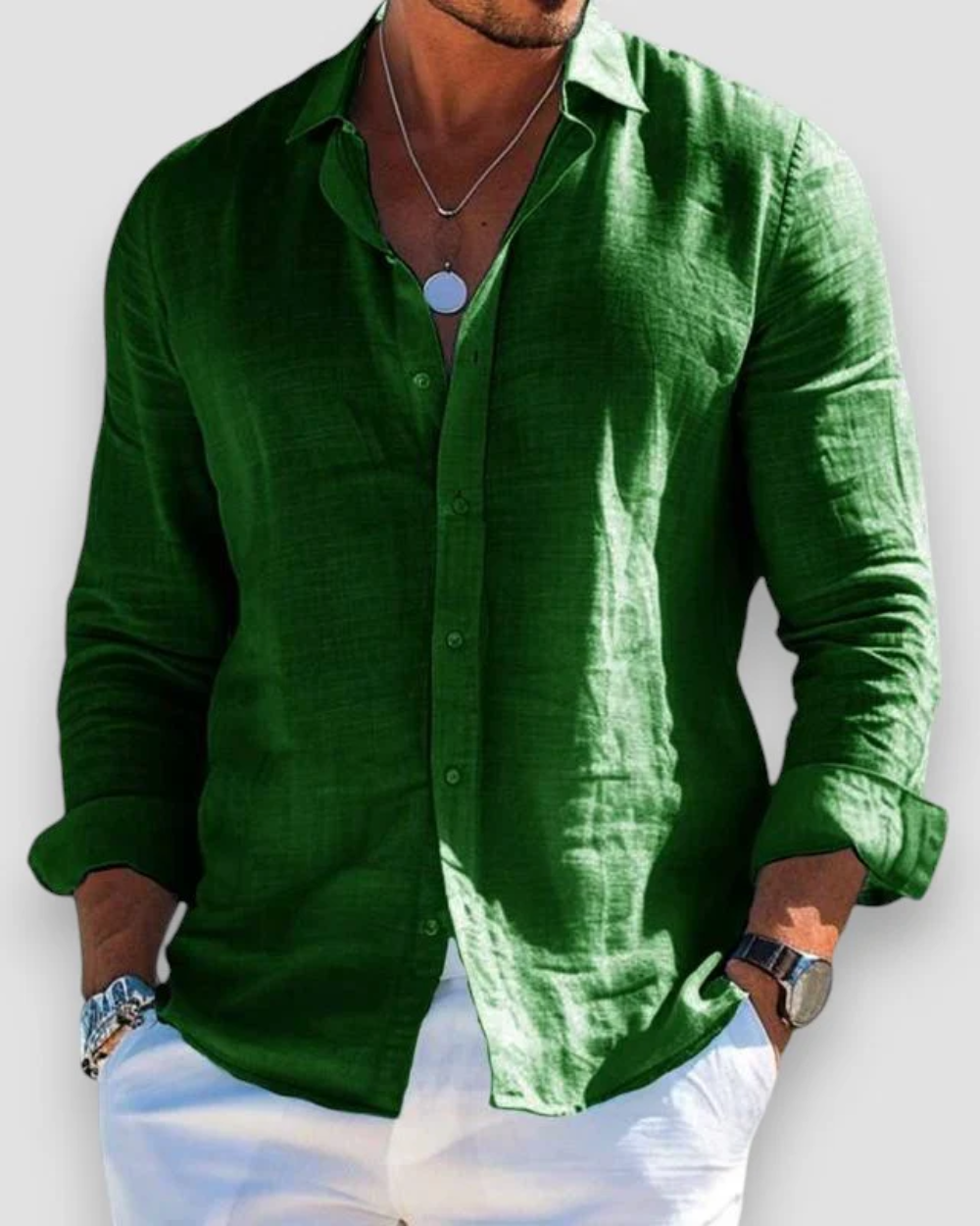 Camisa Casual de Verano