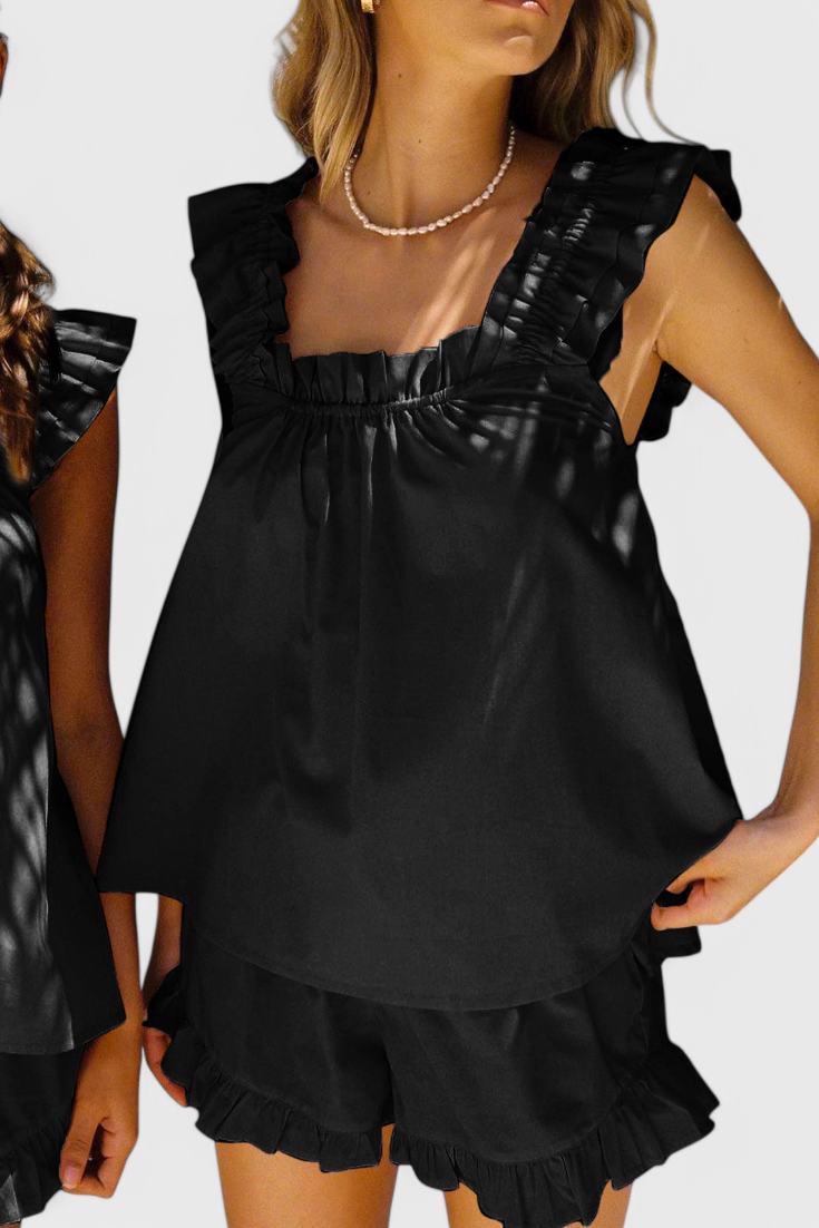 Conjunto de Lounge con Volantes