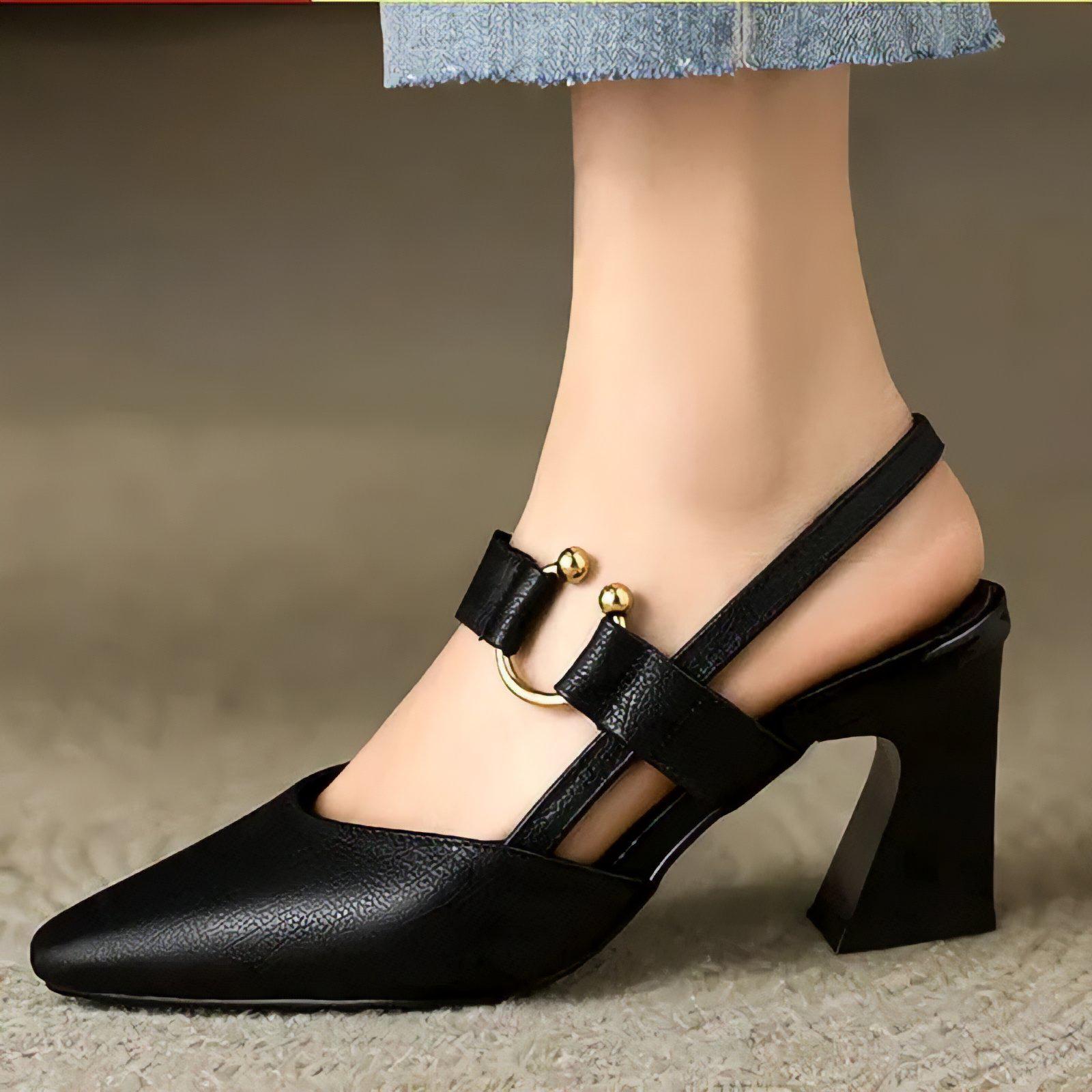 Zapatos de tacón cómodos y elegantes