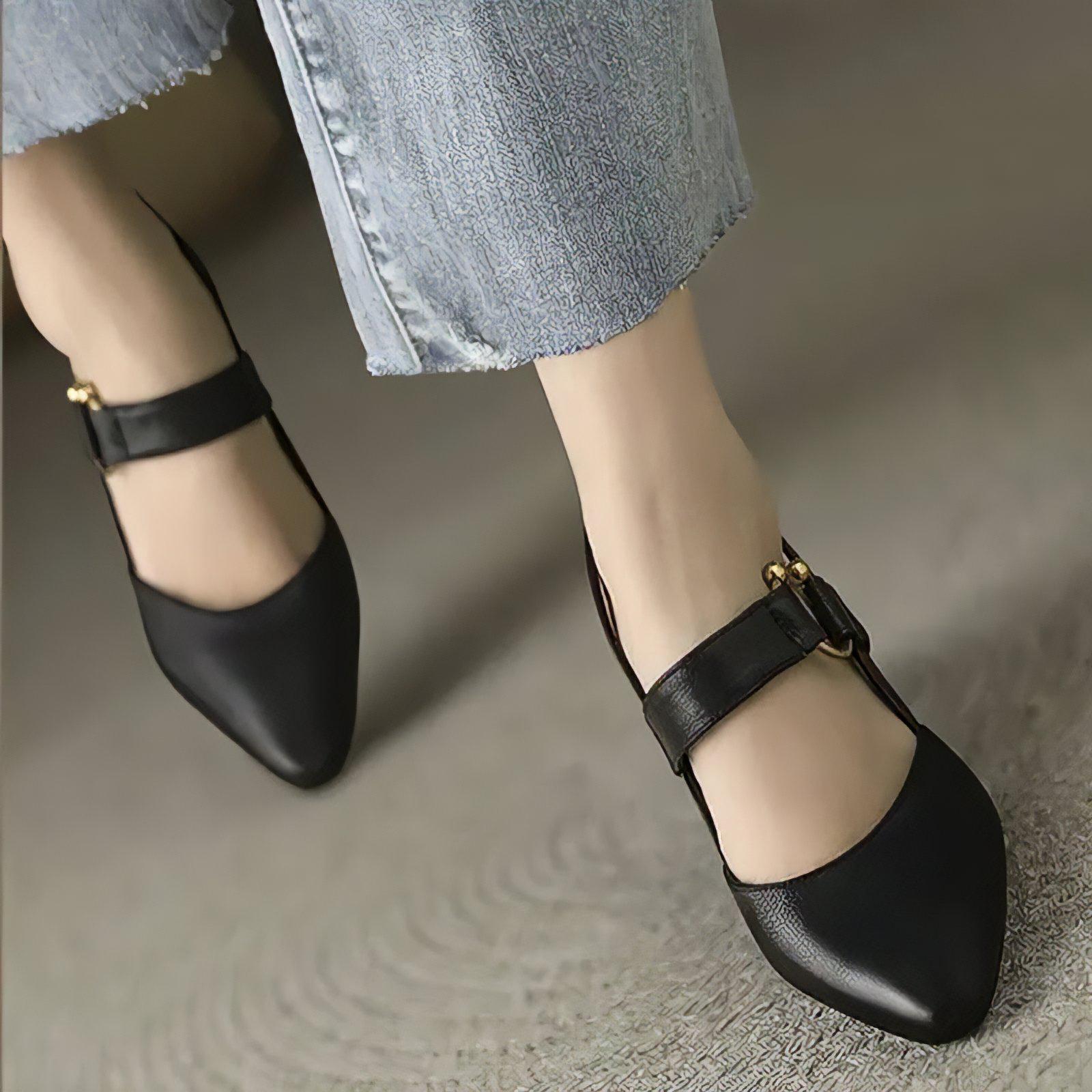 Zapatos de tacón cómodos y elegantes