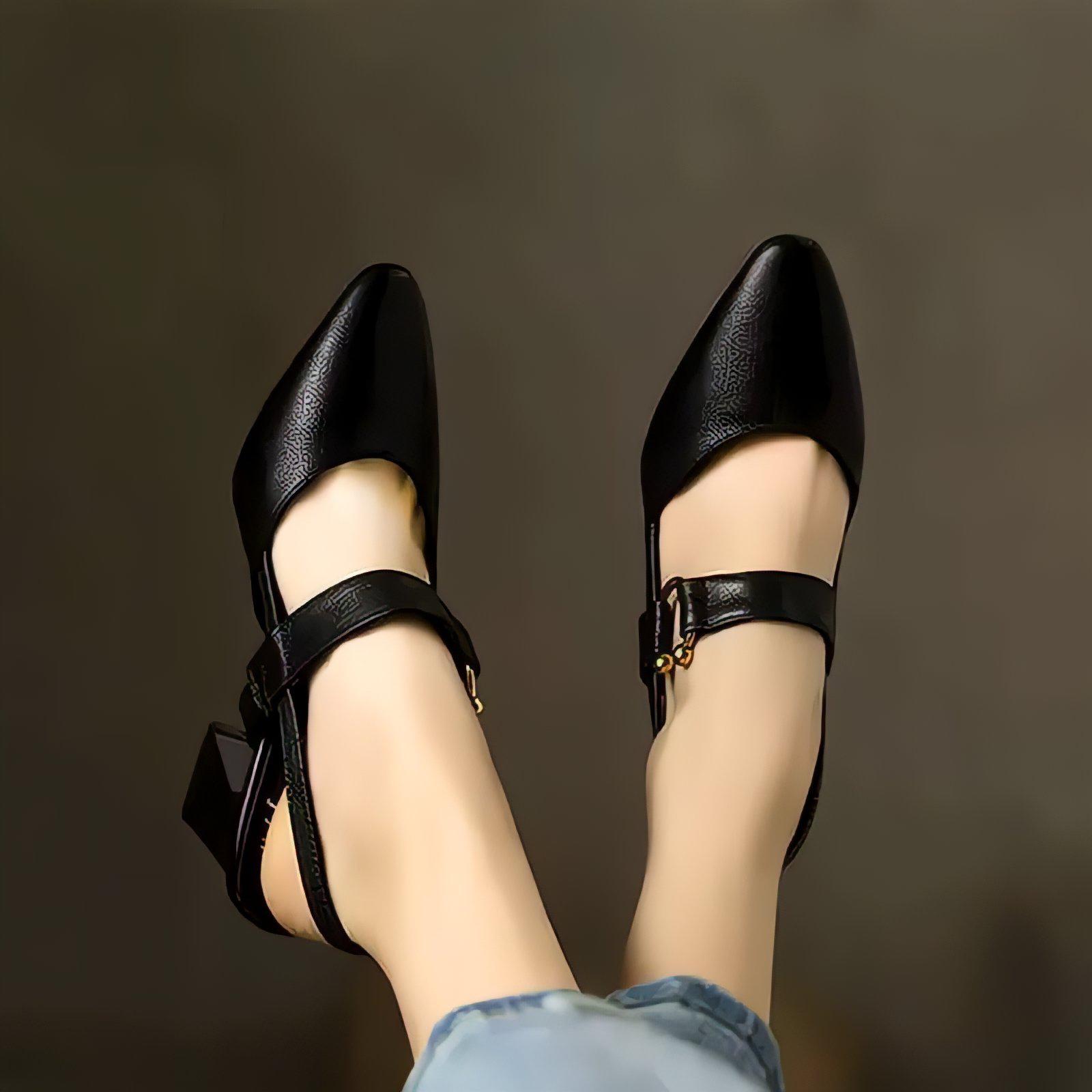 Zapatos de tacón cómodos y elegantes