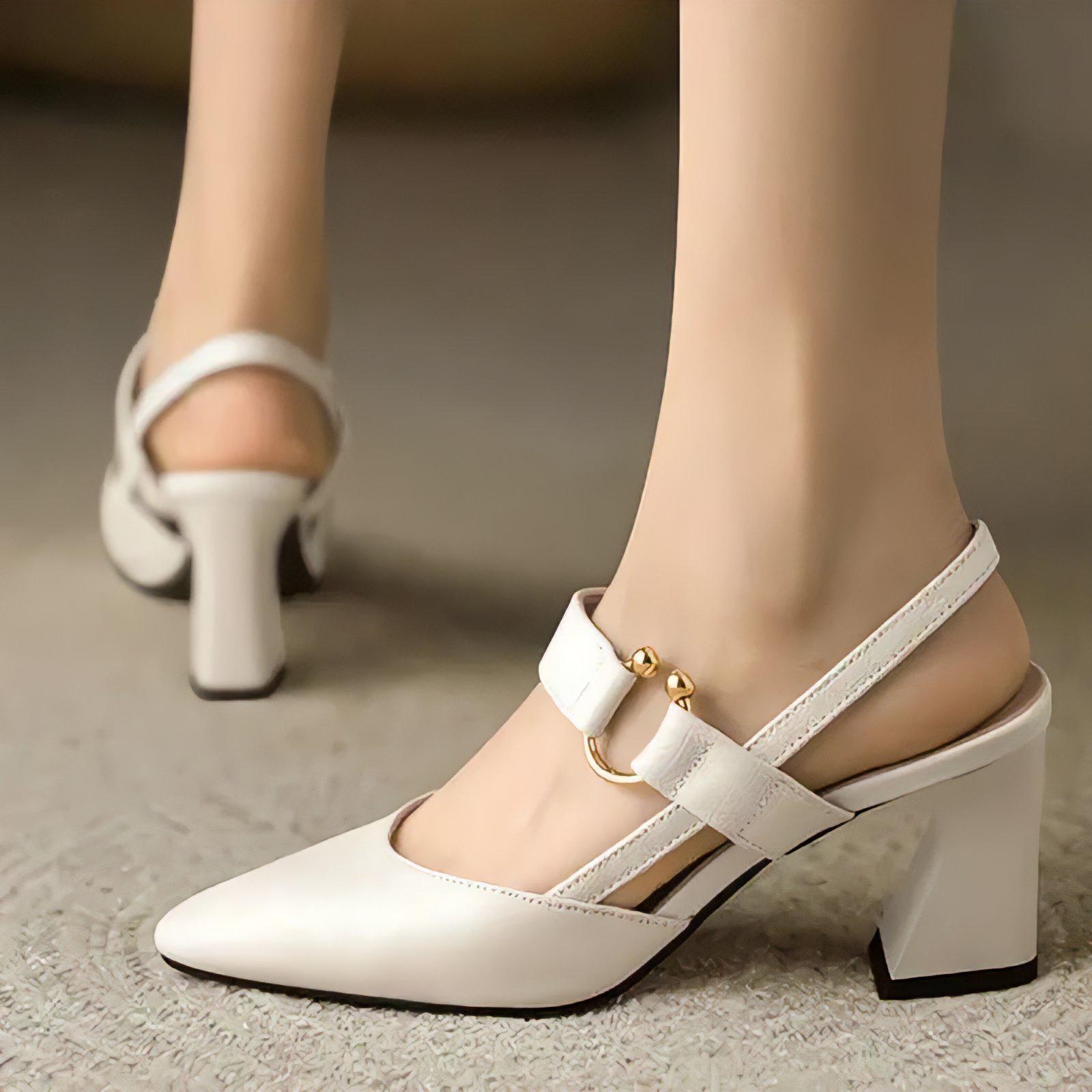 Zapatos de tacón cómodos y elegantes