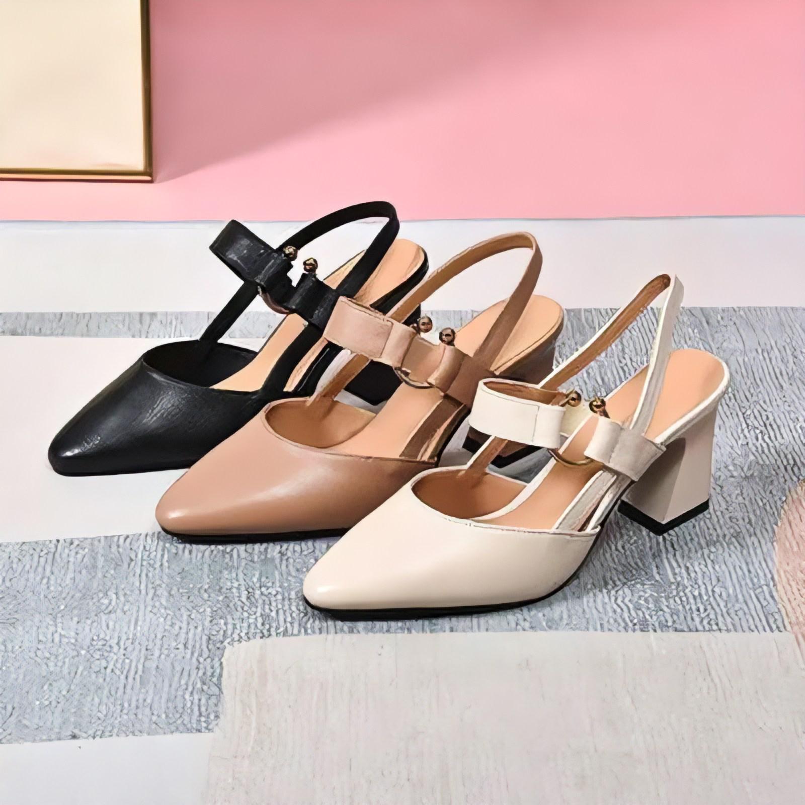 Zapatos de tacón cómodos y elegantes