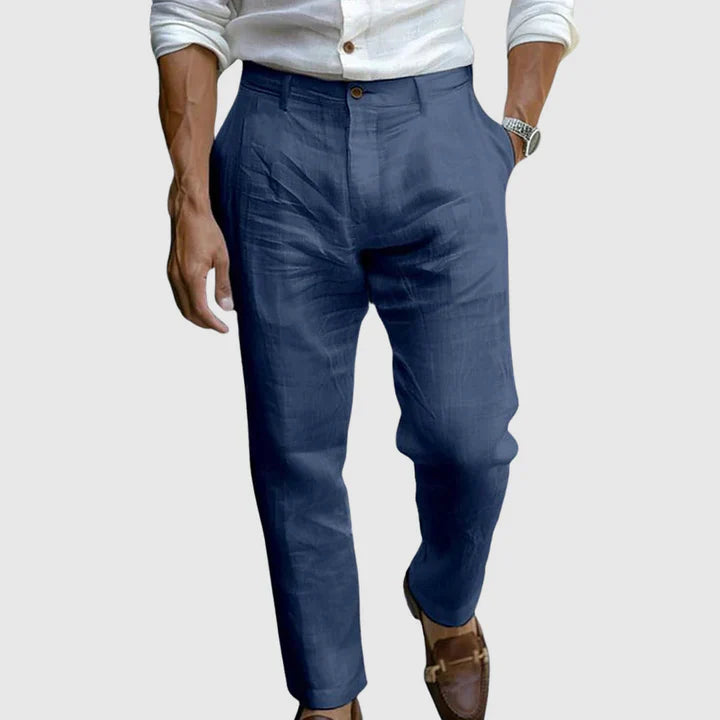 Pantalones de lino Mykonos