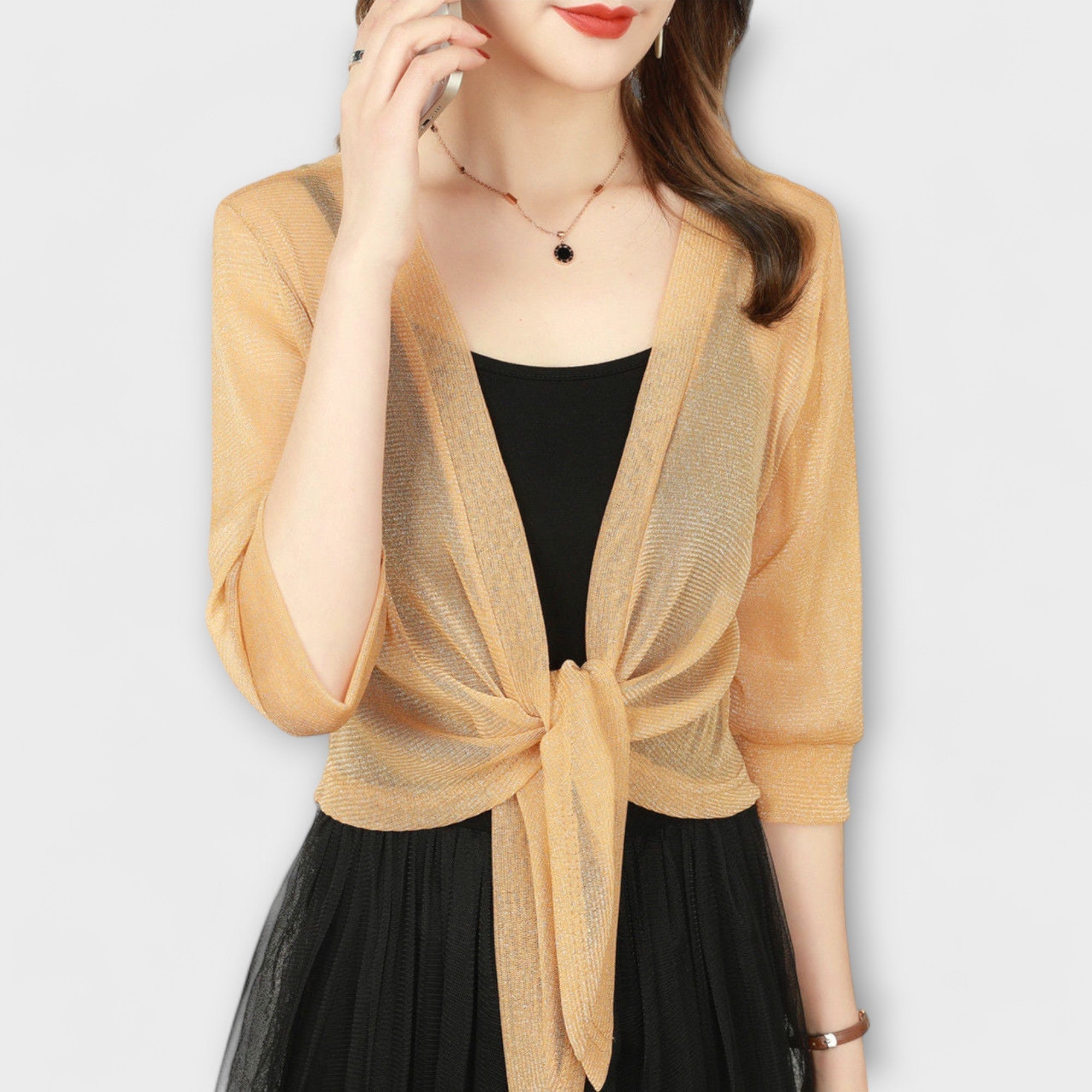 Blusa con Frente Abierto