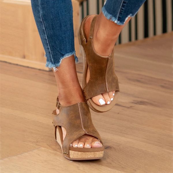 Sandalias ortopédicas cómodas