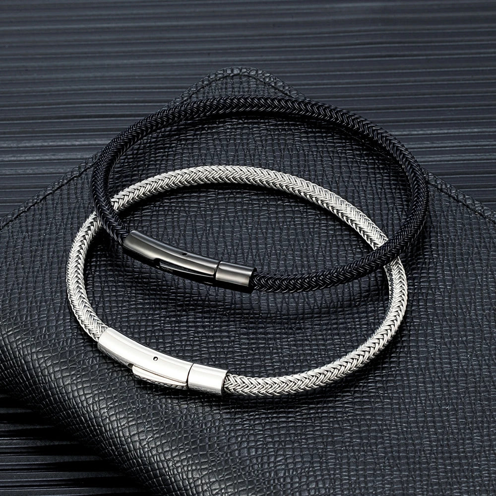 Pulsera de cable de acero inoxidable