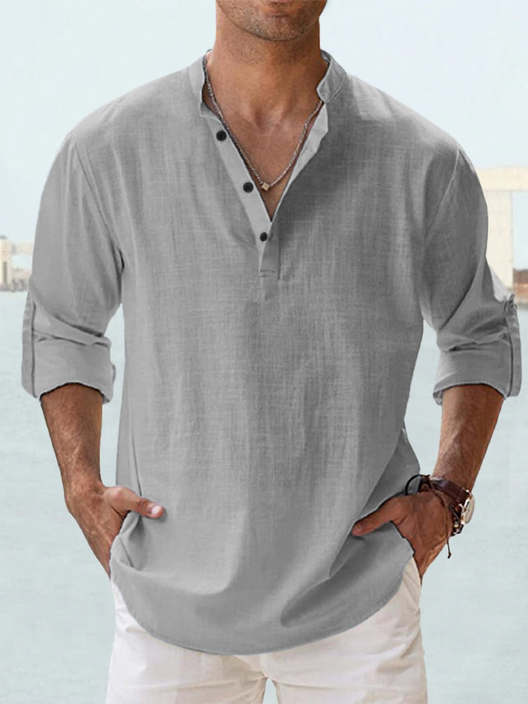 Saventi™ | Camisa de lino transpirable