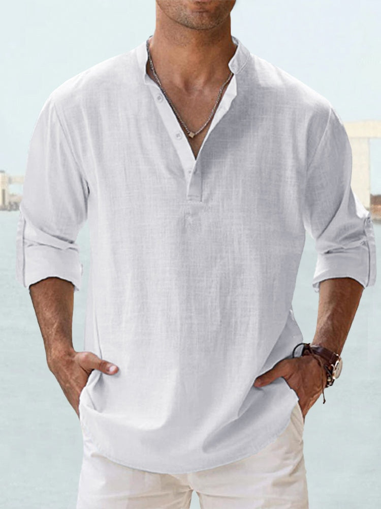 Saventi™ | Camisa de lino transpirable