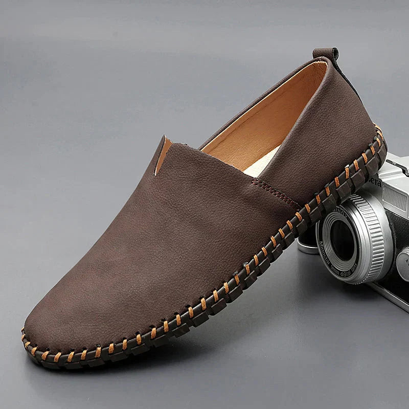 Mocasines de piel
