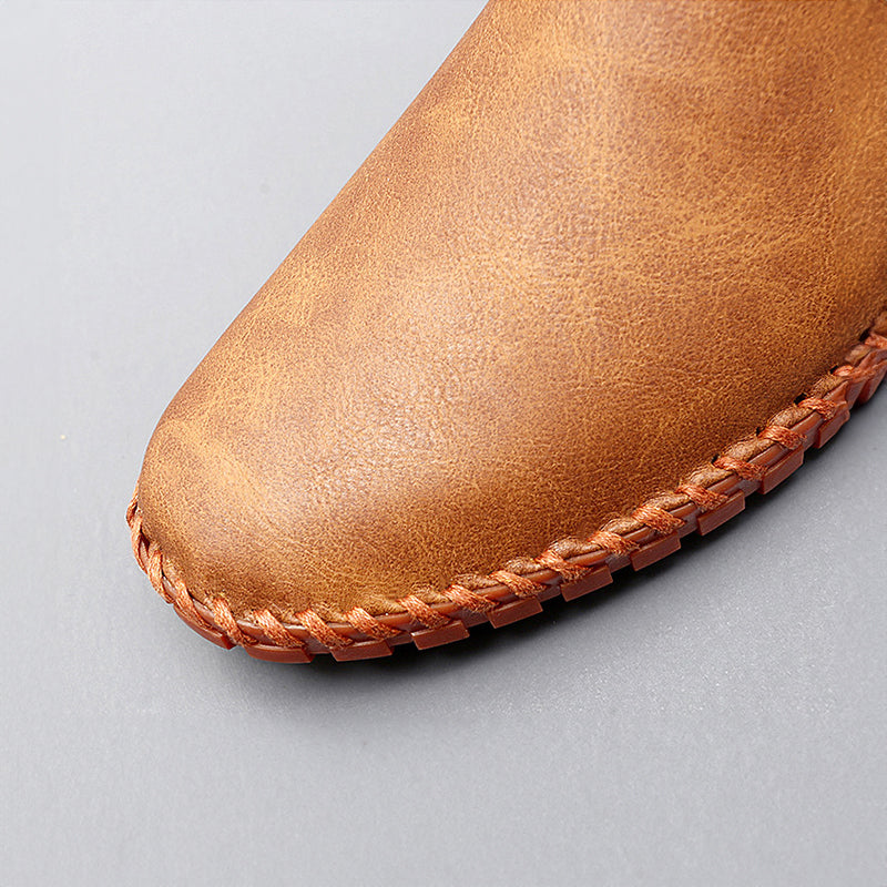 Mocasines de piel