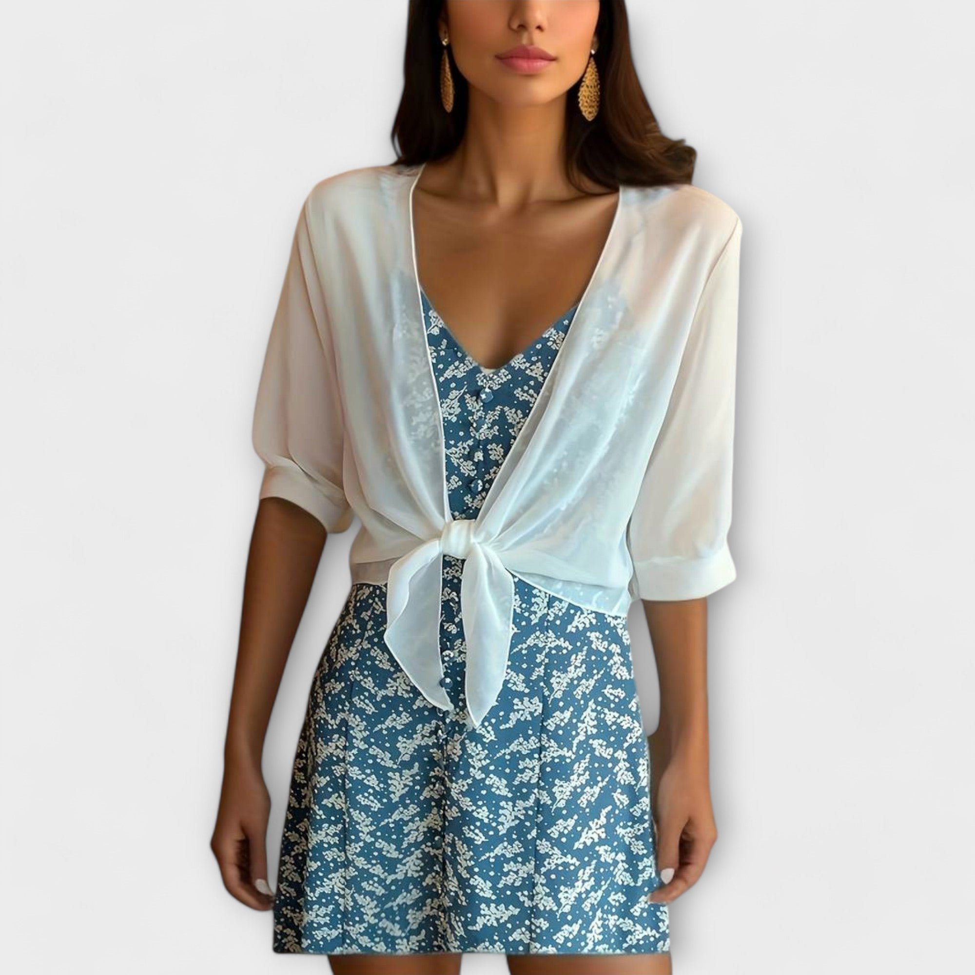 Blusa con Frente Abierto