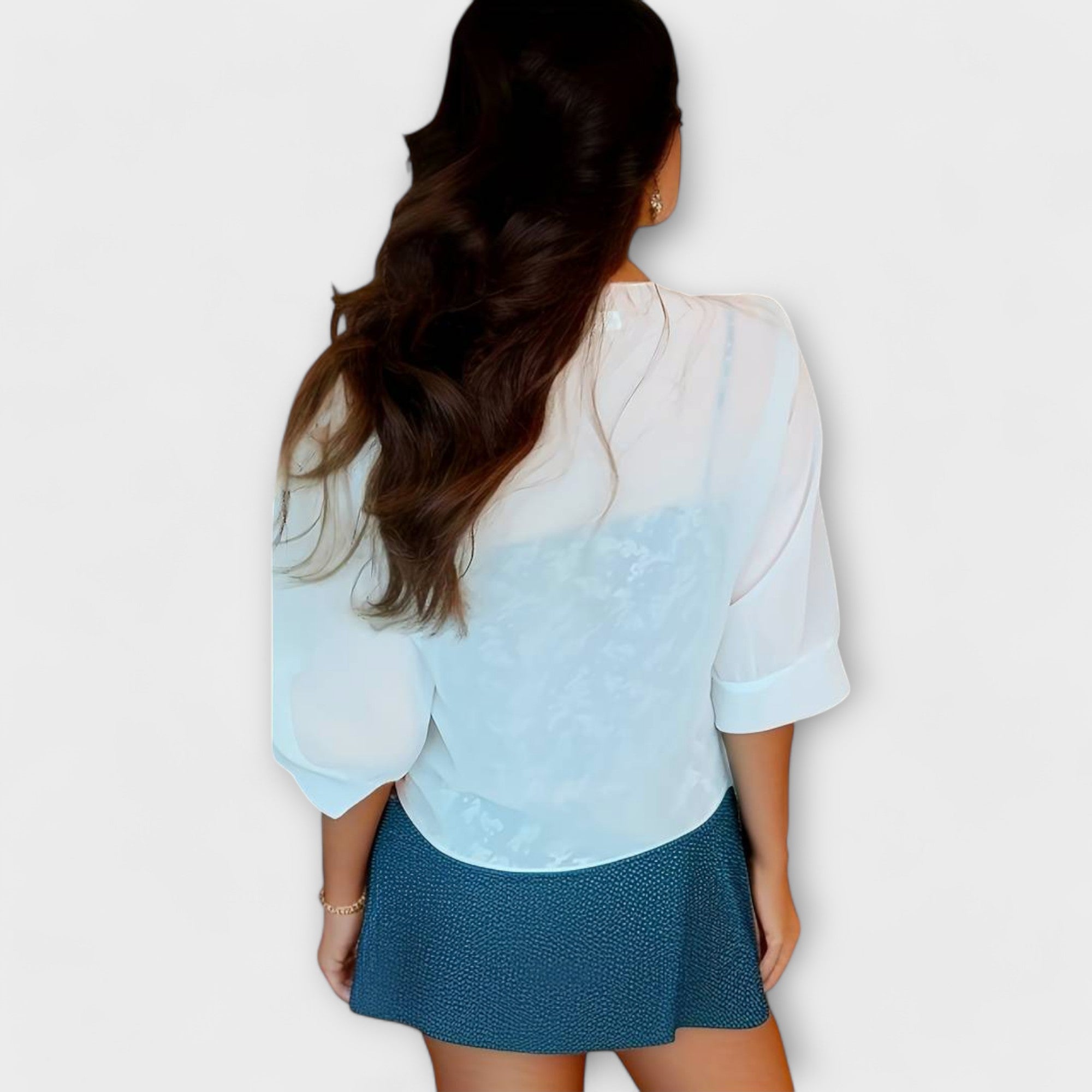 Blusa con Frente Abierto