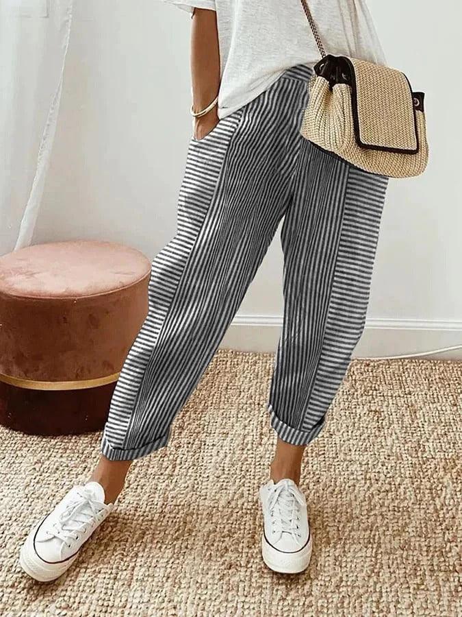 Carmen | Pantalón de rayas cómodo