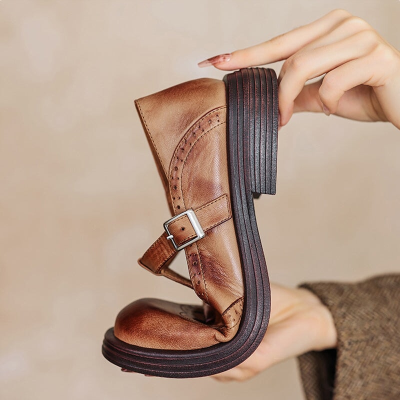 Esmeralda | Zapato Elegante de Cuero