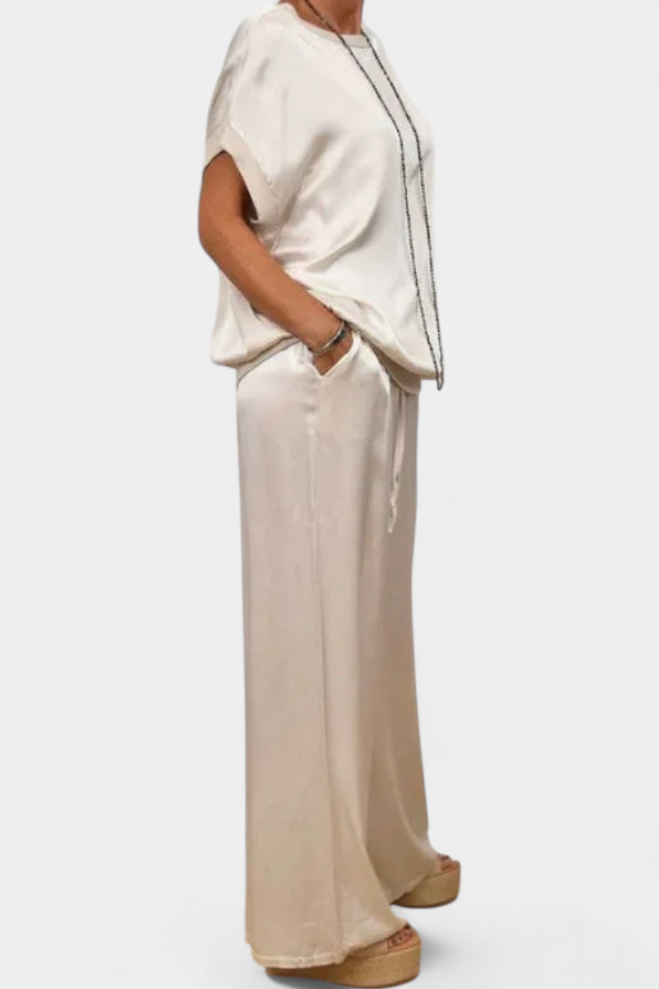 Conjunto de Primavera de Dos Piezas con Estilo Sofisticado
